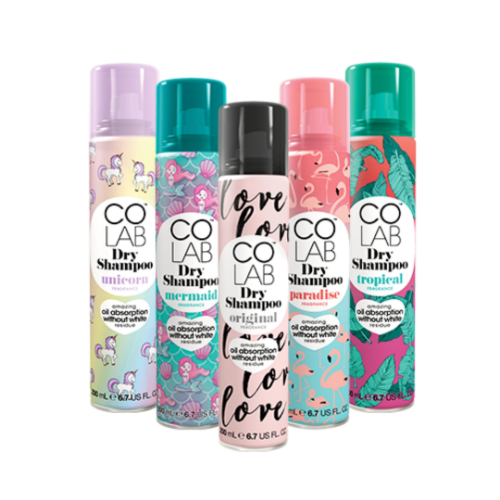 Dầu Gội Khô COLAB Dry Shampoo 200ml