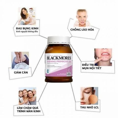 Viên hỗ trợ làn da khỏe mạnh Blackmores Evening Primrose Oil (190 viên)
