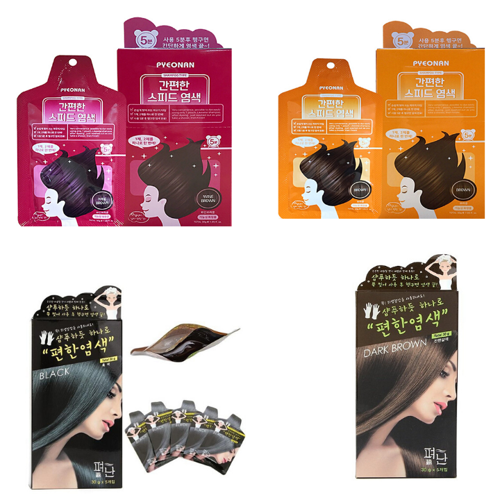 Thuốc Nhuộm Tóc Thảo Dược Dyeing Pyeonan Hàn Quốc (1 gói)