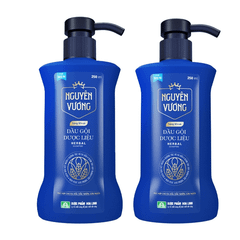Dầu Gội Dược Liệu Nguyên Vương Giảm Tóc Gãy Rụng 250ml (xanh dương)