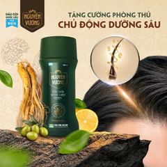 Dầu Gội Dược Liệu Nguyên Vương Hương Lịch Lãm 260G (XANH LÁ)