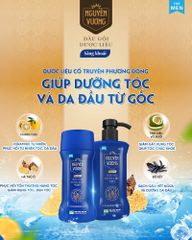 Dầu Gội Dược Liệu Nguyên Vương Giảm Tóc Gãy Rụng 250ml (xanh dương)