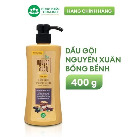 Dầu gội dược liệu Nguyên Xuân Bồng bềnh (VÀNG)