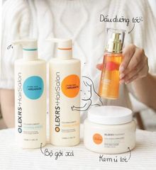 Set Gội Xả Olexrs Argan Oil Collagen Hair Salon