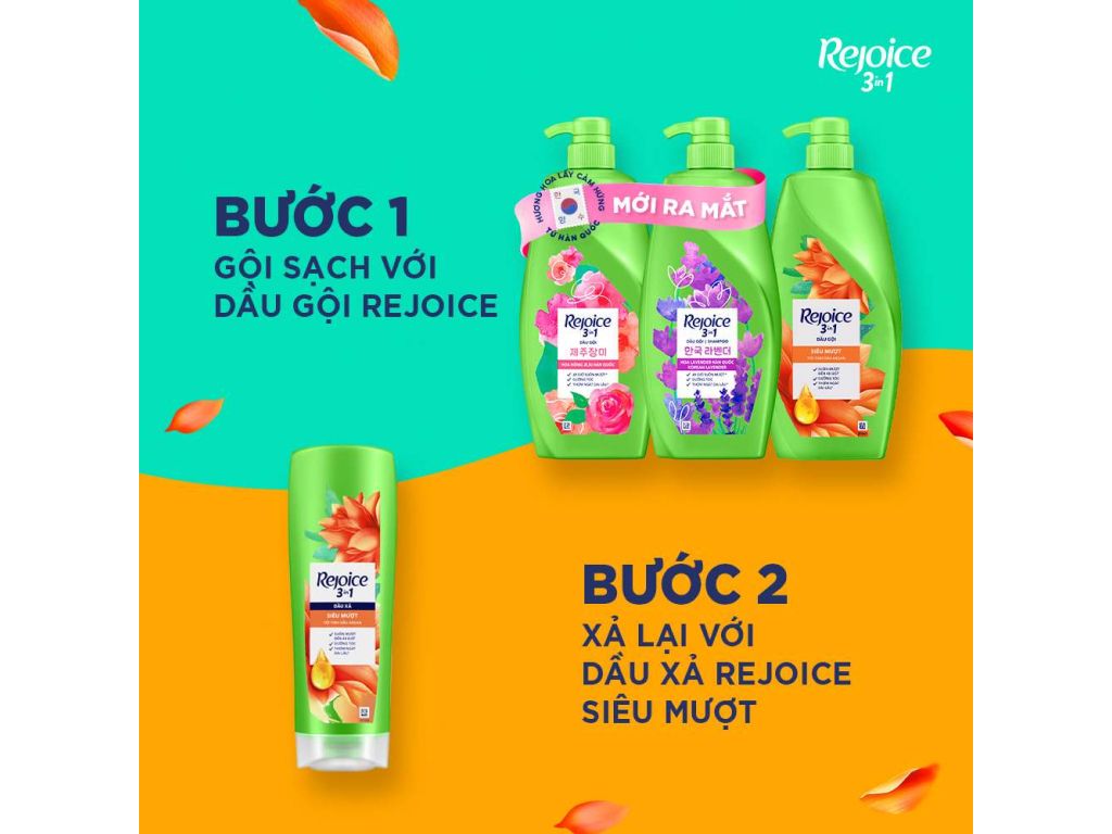 Dầu gội Rejoice Siêu Mượt