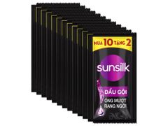 Dầu gội Sunsilk óng mượt rạng ngời 5.8ml x 12 gói