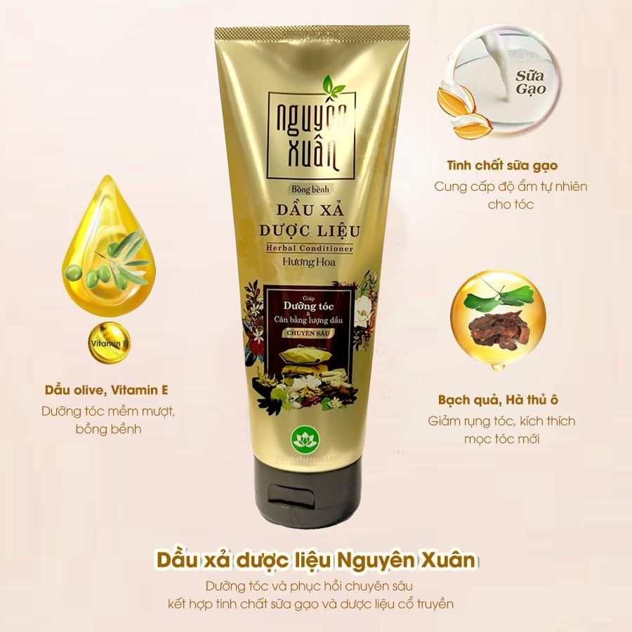 Dầu Xả Dược Liệu Nguyên Xuân Bồng Bềnh 150ml