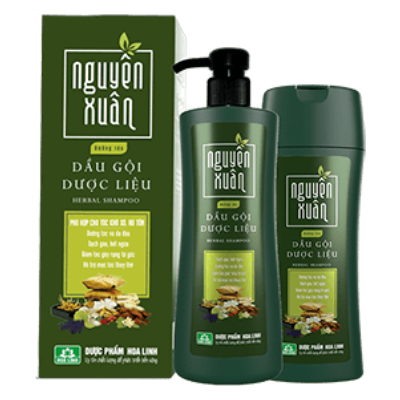 Dầu Gội Dược Liệu Nguyên Xuân Xanh Dưỡng Tóc