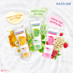 Sữa Rửa Mặt Hazeline Giảm Mụn Nghệ Hoa Cúc 100g [tặng 1 SRM Tràm Trà Cica 40gr]
