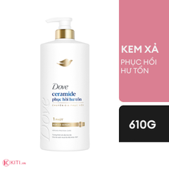 Kem Xả Dove Phục Hồi Tóc Hư Tổn Ceramide 610g
