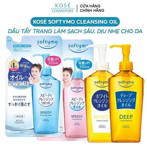 Dầu Tẩy Trang Kose Softymo Cleansing Oil 240ml