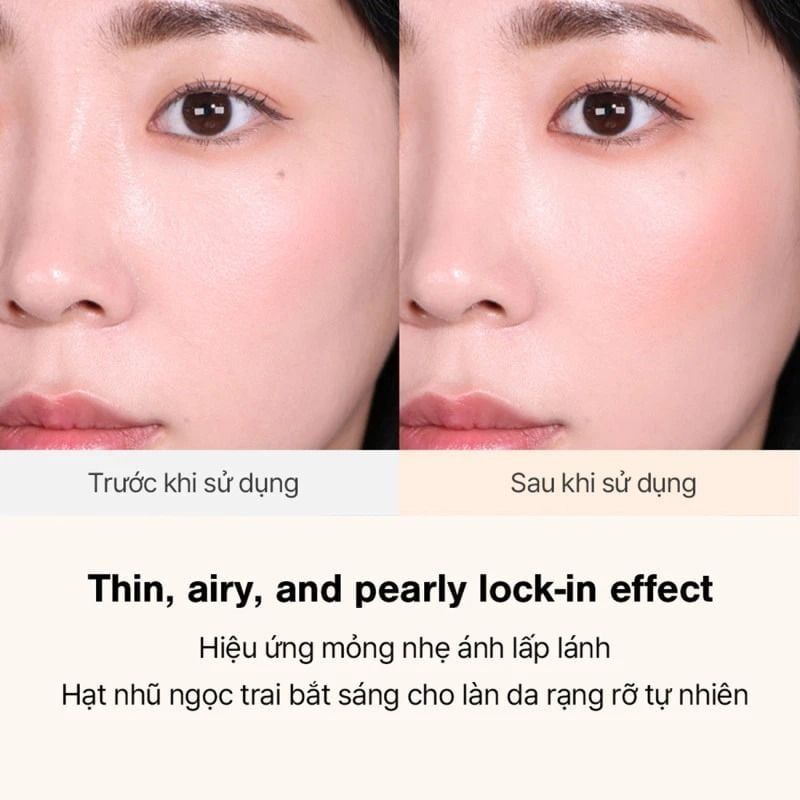 Xịt Khoá Makeup 3CE Có Nhũ Tạo Hiệu Ứng Nền Căng Bóng Shimmer Makeup Fixer 95ml