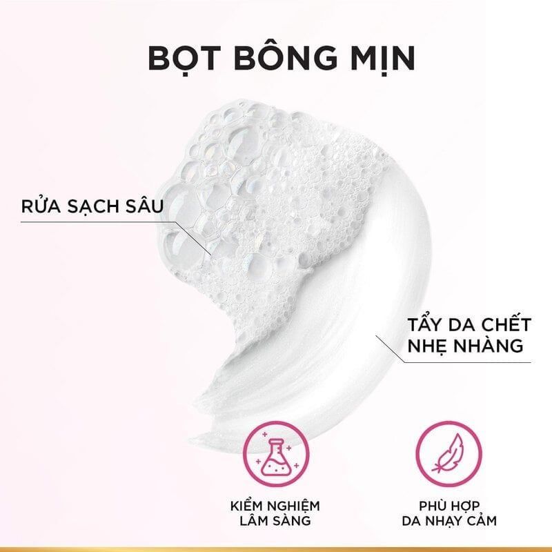 Sữa Rửa Mặt L'oreal Hỗ Trợ Làm Sáng Da Glycolic-Bright Glowing Daily Cleanser Foam 100ml