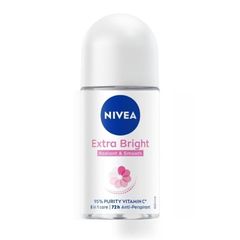 Lăn Khử Mùi Ngăn Mồ Hôi 48H Dưỡng Trắng Da Nivea Nữ 50ml
