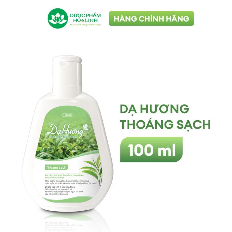 Dung Dịch Vệ Sinh Phụ Nữ Dạ Hương Chai 100ML
