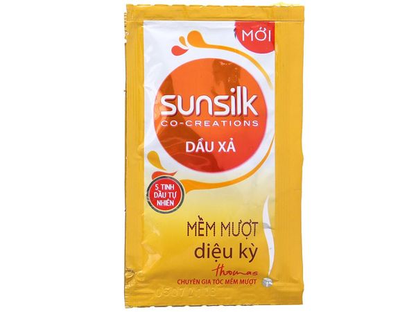 Dầu xả Sunsilk mềm mượt diệu kỳ 6.1ml x 10 gói [Dây]