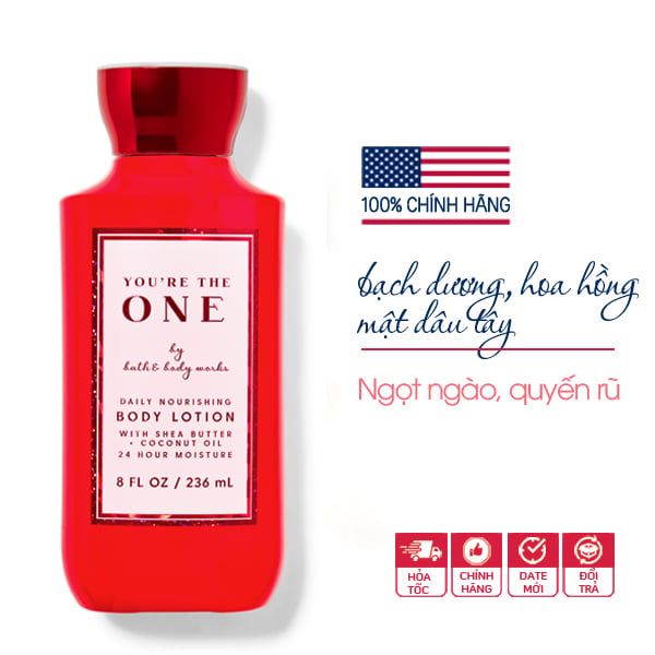 Sữa Dưỡng Thể Bath & Body Works 236ml Chính Hãng