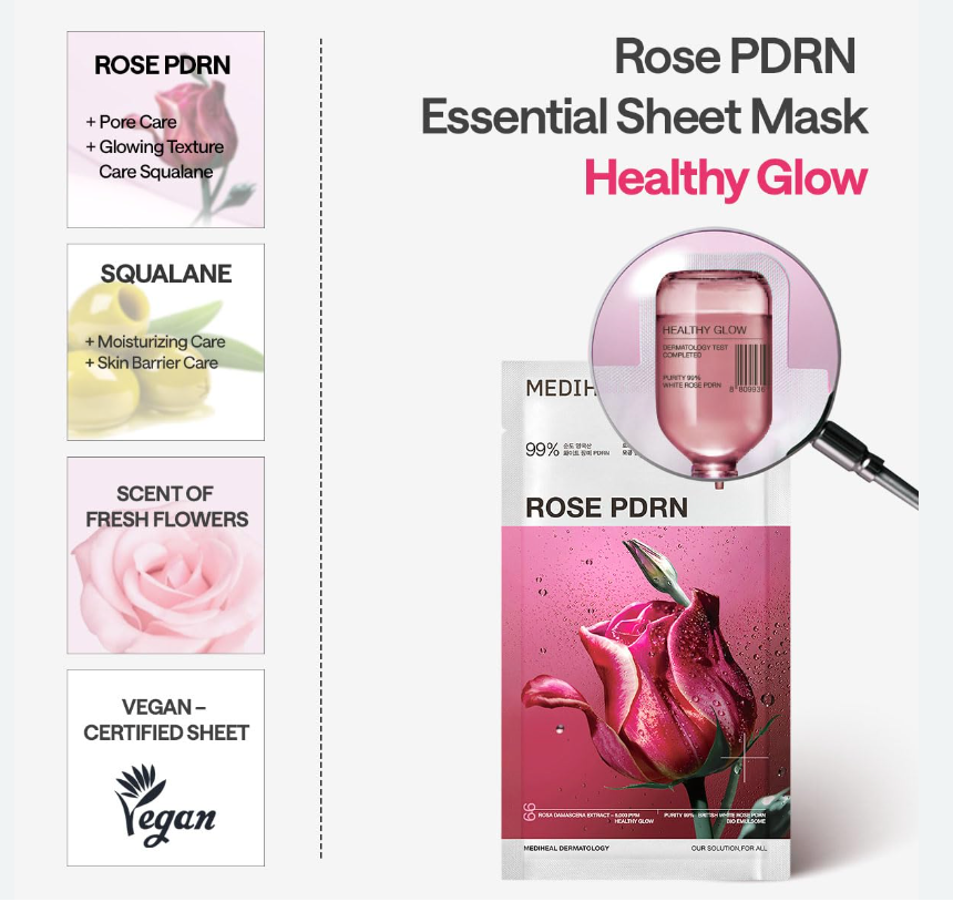 Mặt Nạ Giấy Dưỡng Da Mediheal Essential Mask Dermatology