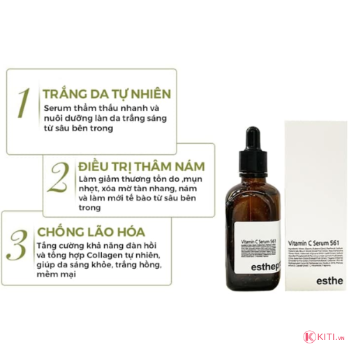 Tinh Chất Esthemax Vitamin C Serum 561 Dưỡng Trắng Da 100ml