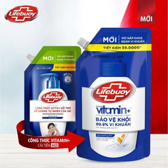 Nước rửa tay Lifebuoy Vitamin Sữa dưỡng ẩm 1kg Nước rửa tay Lifebuoy Vitamin Sữa dưỡng ẩm 1kg