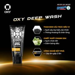 Sữa Rửa Mặt Oxy Sạch Nhờn Sáng Da 100g