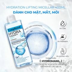 Tẩy trang Micellar Water Compliment 400ml 5in1 Làm Sạch, Giữ Ẩm Và Dưỡng Mềm Da