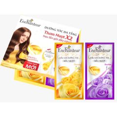 dầu gội dưỡng tóc siêu mượt Enchanteur 14 gói (6g/gói) (Sensasion & Charming)