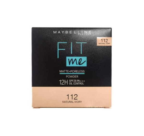 Phấn Phủ Maybelline Fit Me 112 Matte + Poreless Powder SPF28/PA+++ 8.5g