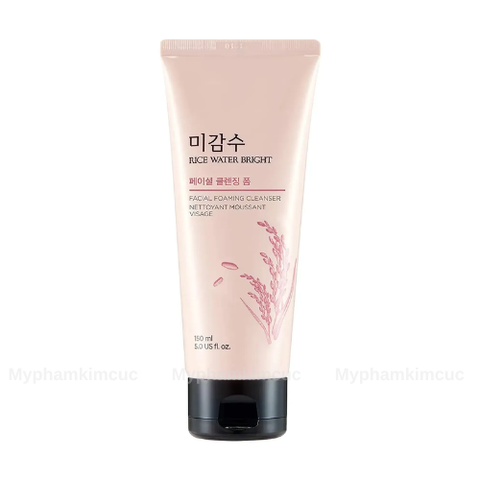 Sữa Rửa Mặt Thefaceshop Rice Water Bright Facial Foaming Cleanser 150ml