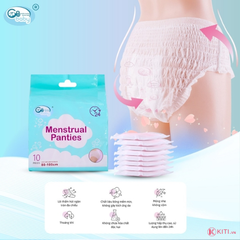 Băng vệ sinh dạng quần Gbbaby 10 miếng/bịch