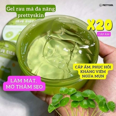 PRETTY SKIN Gel da nang ALOE VERA 300ml ( NHA ĐAM)