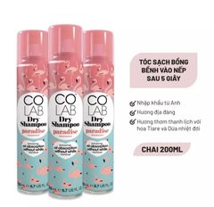 Dầu Gội Khô COLAB Dry Shampoo 200ml