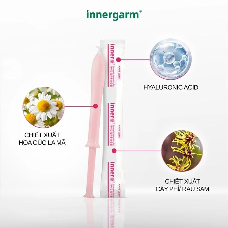 Gel Dưỡng Vùng Kín Innergarm Disposable Gel (Che tên sản phẩm khi giao hàng)