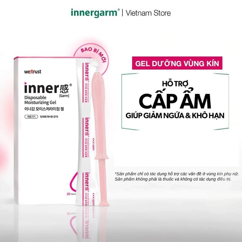 Gel Dưỡng Vùng Kín Innergarm Disposable Gel (Che tên sản phẩm khi giao hàng)