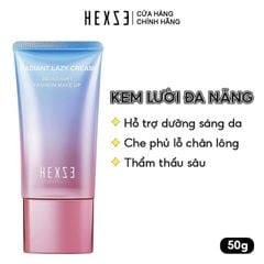 Kem Lót Hexze Kem Lười Nâng Tone Da Dưỡng Ẩm Radiant Lazy Cream 50g