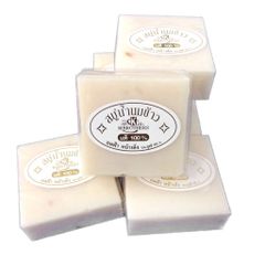 Xà phòng sữa gạo Jam Rice Milk Soap bổ xung Gluta và Collagen