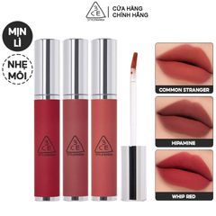 Son Kem Lì 3CE Mịn Mượt Môi Hazy Lip Clay 4g