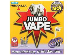 Nhang muỗi ít khói Jumbo 10khoanh