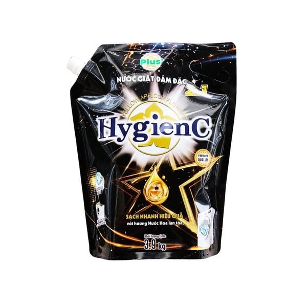 Nước giặt HygienC Plus 2 in 1 Túi 3.9kg