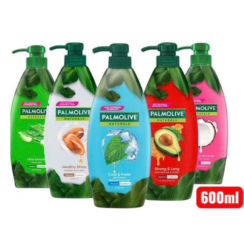 Dầu Gội Xả 2in1 Palmolive Naturals Chiết Xuất Thiên Nhiên 600ml
