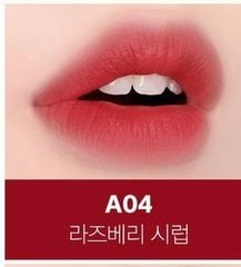 Son Kem Black Rouge Air Fit Velvet Tint Ver 1 The Red