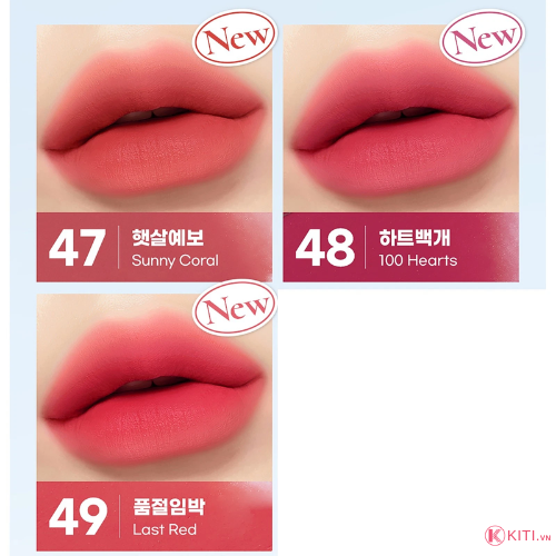 [NEW Colors #48] PERIPERA Ink The Velvet 100 Heart 4g