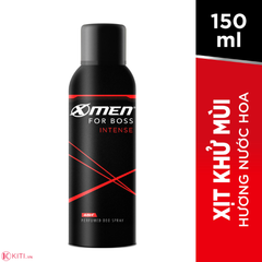 Xịt Khử Mùi X-Men For Boss Sang Trọng Tinh Tế 150ml