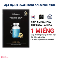 Mặt Nạ Giấy Cấp ẩm, Dưỡng Trắng Da JM Solution Mask 30ml