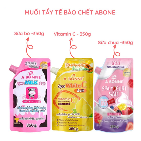 Muối Tắm Tẩy Da Chết Spa A Bonne Thái Lan 350G