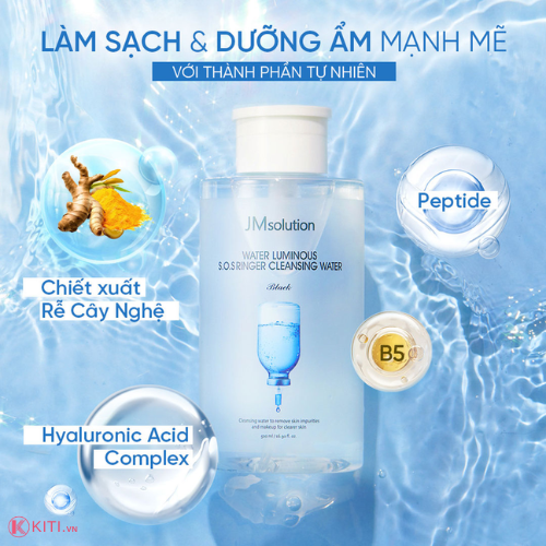 Nước Tẩy Trang JM Solution Cleansing Water