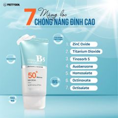Kem Chống Nắng Pretty Skin Hydra B5 Treatment Sun Cream 50ml SPF50+ PA++++