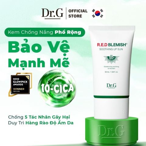 [Mini 20ml] Kem chống nắng phổ rộng cho da mụn Dr.G R.E.D Blemish Soothing Up Sun SPF50+ PA++++