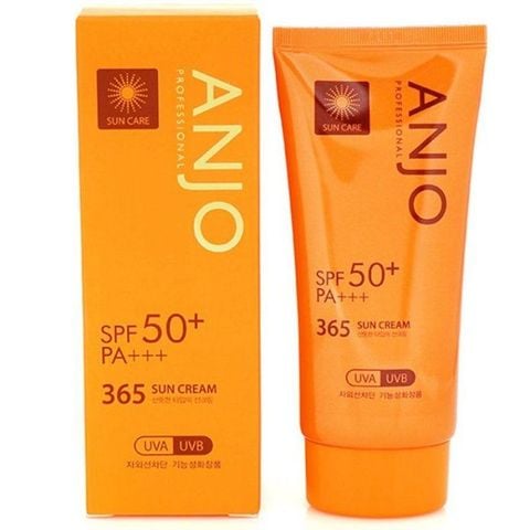 Kem Chống Nắng Anjo Professional 365 Sun Cream SPF 50+ 70g