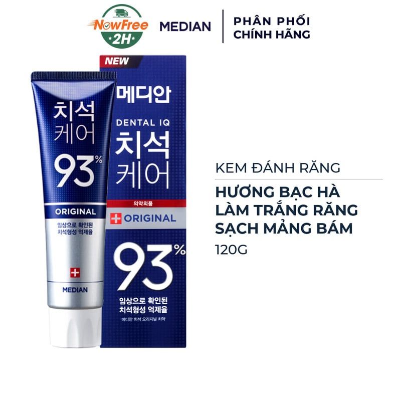 Kem Đánh Răng Median Dental IQ 93% 120g